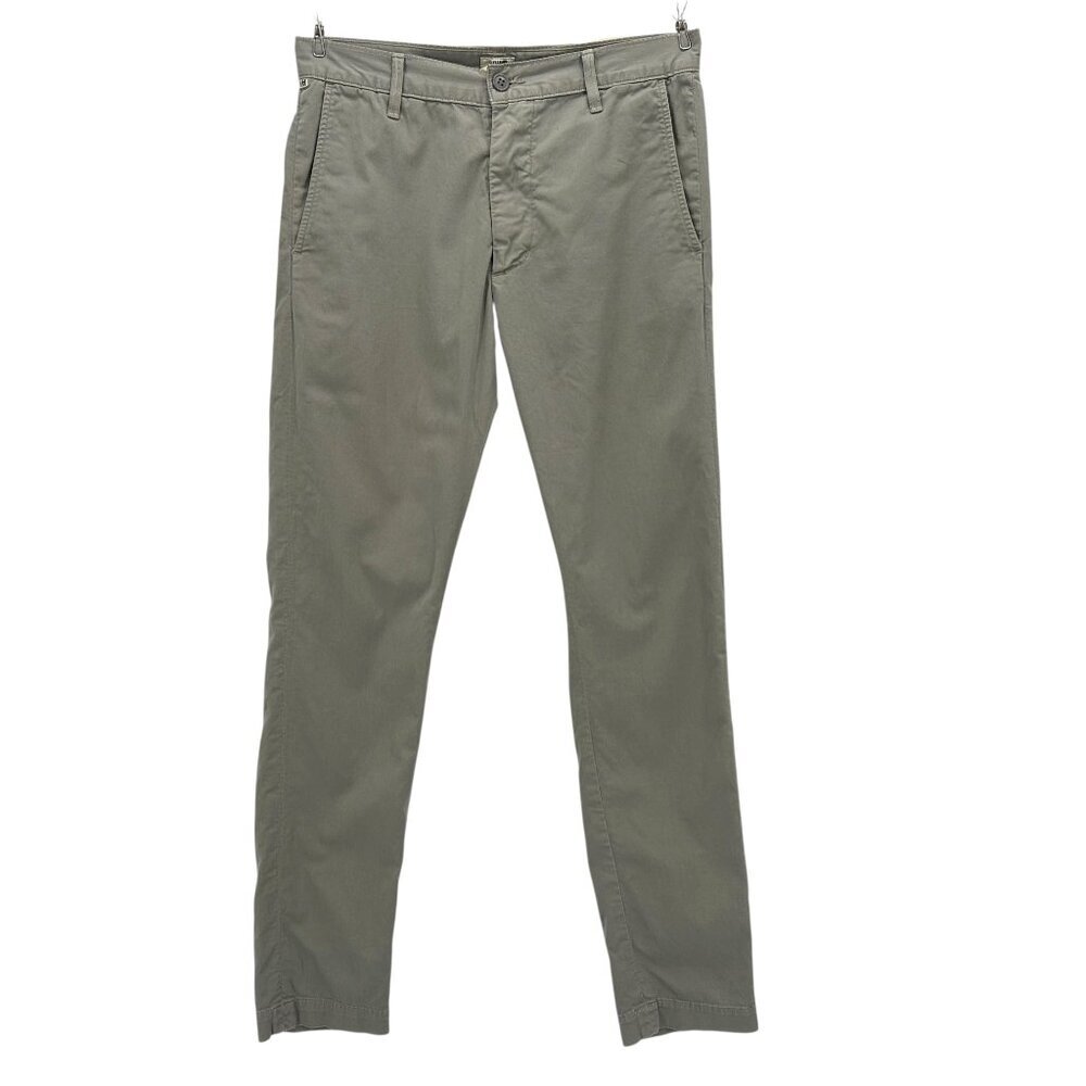Citizens Of Humanity Mens 30 Pants Gray Slim Straight Flat Front Pants